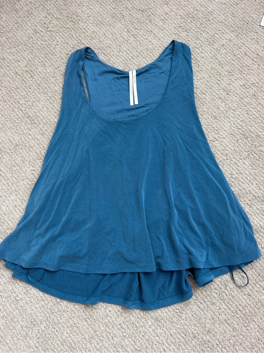 Anthropologie Blue Women's Sleeveless Flowy Tank Top